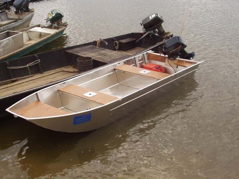 Barco de alumínio para pesca (1)