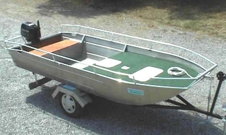 Barco de alumínio para pesca (66)