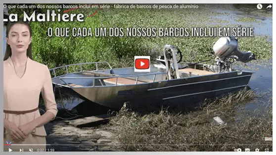 Barcos de pesca em alumínio